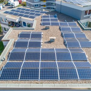 Solaranlage für Fabrik