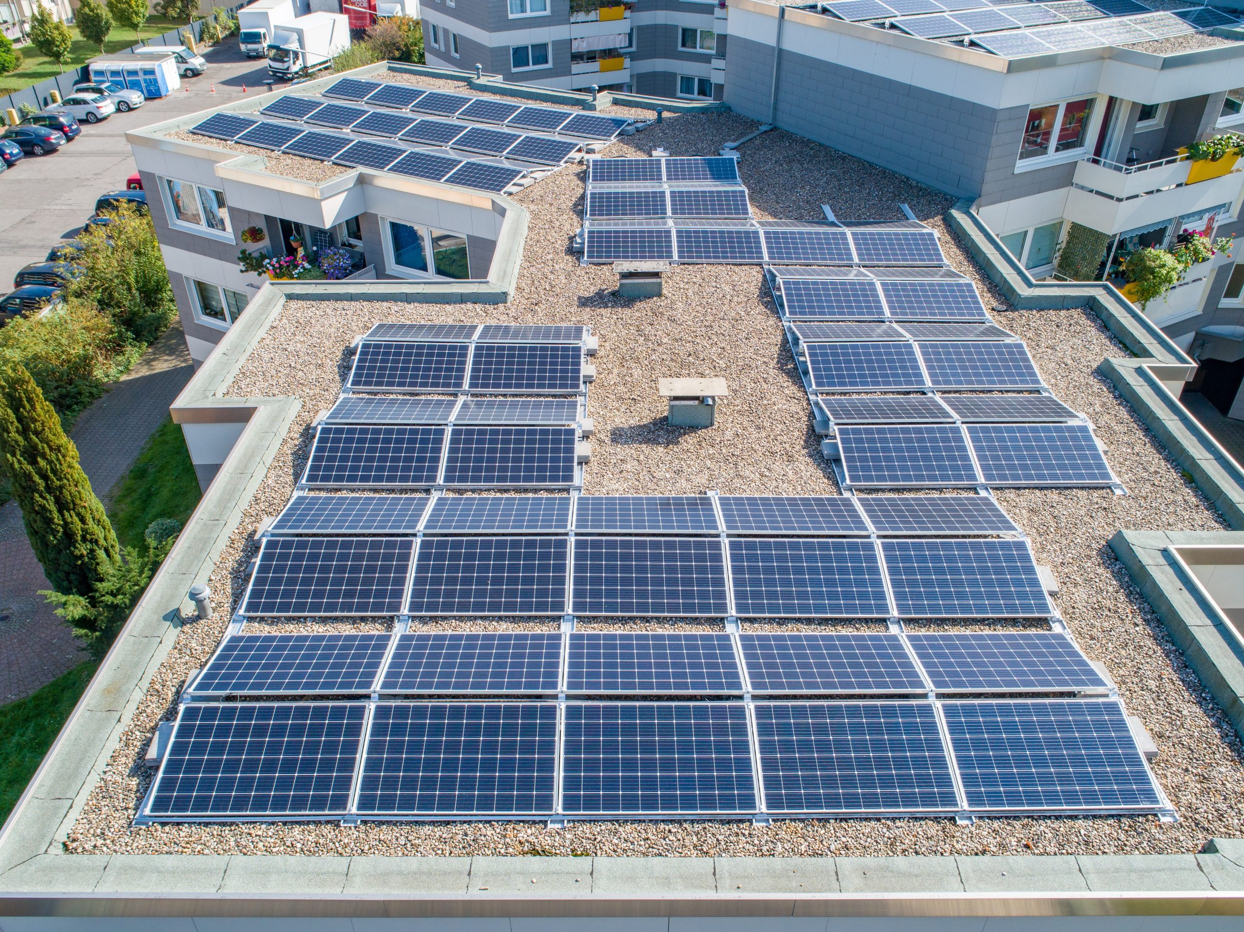Solaranlage für Fabrik